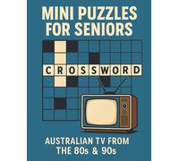 Mini Puzzles for Seniors: Australian TV from the 80s & 90s