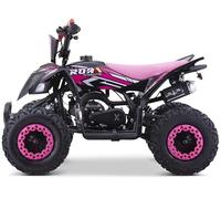 Mini Quad Gasolina 49CC Infantil, RATTE-R6, Rosa, niños de 4 a 10 años