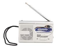 Mini Radio, BC-R119 Transceptor de Radio Am/FM de Bolsillo Mini multifunción con Altavoz Integrado y Antena telescópica