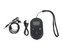 Mini radio de alta calidad, receptor transistor de sintonización digital, kit de emergencia con diseño compacto y batería recargable para