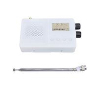 Mini Radio de Banda Completa Compatible con Chip Receptor TEF6686 portátil FM LW MW SW Pantalla de 1,8 Pulgadas Tipo C Carga Fuente de alimentación DC 5 V Construcción de Carcasa