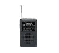 Mini Radio de Bolsillo con Bandas FM y AM Antena telescópica con puerto Jack