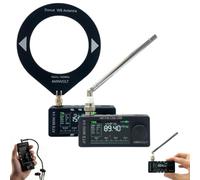 Mini radio, pantalla de color HD de 1,9 pulgadas V4 ATS DSP, modos de funcionamiento AM/FM/LSB/USB, SI4732 y chip ESP32-S3, circuito integrado para auriculares y circuito Hi-z, para viajes y