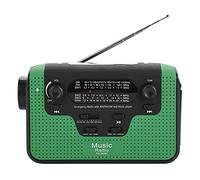 Mini Radio, VBESTLIFE Pocket Radio Radio portátil con Bluetooth, Radio FM con Tarjeta TF de 16G Compatible con FM/Am / SW1 / SW2 / SW3 / SW4 para Actividades al Aire Libre. (Verde)