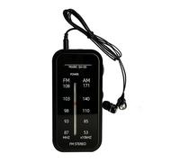 Mini radios portátiles AM FM Radio estéreo de mano