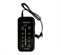 Mini radios portátiles AM FM Radio estéreo de mano