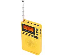 Mini Radios Portátiles, Receptor Digital de Bolsillo de Radio Digital Dab + FM con Lector de MP3, Radio de Bolsillo FM Incorporada de 1000 MAh para Viajes Al Aire Libre en