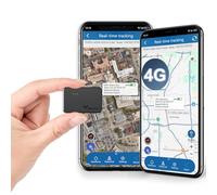 Mini Rastreador GPS 4G, dispositivo de seguimiento magnético para vehículos, con suscripción, distancia ilimitada en todo el mundo, seguimiento en tiempo real y alarma, autonomía de 60 días