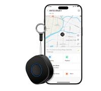 Mini rastreador GPS, localizador GPS A410 con botón SOS, dispositivo de seguimiento GPS en tiempo real | GEO-Fence | Alerta de batería | para niños | ancianos | perro - Requiere suscripción