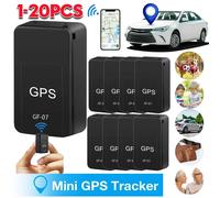 Mini rastreador GPS para coche, seguimiento en tiempo Real GF 07, localizador antirrobo y perdido, soporte magnético fuerte, posicionador de mensajes SIM, 1-20 piezas 10PCS