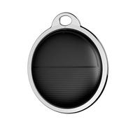Mini rastreador portátil con GPS y Bluetooth Smart Airtag Que Funciona la aplicación Find My Air Tag Tracker Locator Pet Key Finder(Black Tracker)