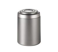 Mini Rasuradora Eléctrica, Rasuradora de Cara Compacta, Navaja Eléctrica Recargable de USB C para Hombres, Rasuradora de Hombres Potente Impermeable, para Viajes, Automóvil, Plata