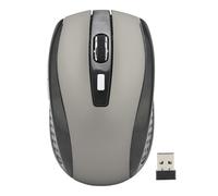 Mini ratón inalámbrico de 2,4 GHz, 3 niveles de DPI ajustables, amplia compatibilidad, textura mate, accesorios para ordenado