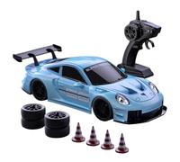Mini RC Drift Car - 8.27 Inches Remote Control Racer | LED Light Drifting Vehicle - Four Wheel Drive Toy Car For Kids Adults Indoor Outdoor Party Travel Fun Camping Gathering Birthday Home School
