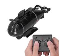 Mini RC Submarine Juguete 6 Canal 2.4g Barco Remoto inalámbrico Barco eléctrico Simulación de Juguete de Pescado Tanque de aguaRegalo