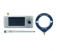 Mini receptor SI4732 con pantalla IPS a color de 1.9 pulgadas, HF SW para modos USB MW VHF de banda completa AM FM LSB, batería integrada de 800 mAh, bucle portátil y (B)