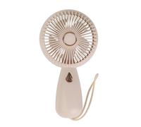 Mini Rechargeable Fan - Handheld Personal Cooler, Compact Battery Operated Fan With LED Glow, Travel Friendly Airflow | Car Rides, Hiking Adventure, Festival Events, Dorm Room, Balcony Relaxation
