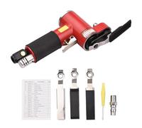 Mini recta lijadora de lijador de aire con lijado de goma almohadilla de hierro al azar orbital lijadora aire operado por aire para el cuerpo de carrocería muebles de madera (Segrehyfhshwkf-2)