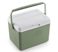 Mini refrigerador con 6 Bolsas de Hielo, refrigerador pequeño de 5 litros con retención de frío y Calor Durante 12 Horas, hieleras y refrigeradores de plástico, Verde, Mini