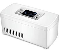 Mini refrigerador para diabéticos de Viaje Refrigerador de insulina Refrigerador portátil para medicamentos Estuche de enfriamiento de medicamentos Compacto para automóvil 2-8 ℃ Caja refrigeradora p