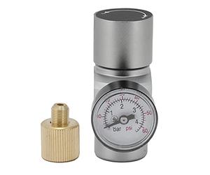 Mini regulador de gas CO2 con interruptor de corte MFL3/8in a TR21x4 Accesorio Homebrew