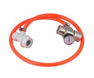 Mini regulador de gas Tr21x4 Co2, kit de cargador de manómetro de barril, accesorios de refrescos para barriles de cerveza casera, cocina casera, accesorio de carbonatación para