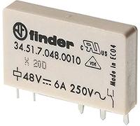 Mini-relé Finder 24 V DC, 1 W, 6 A, 1 Unidad, 34.51.7.024.0000