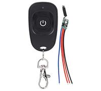 Mini Relé Remoto, DC3.5V-DC12V Interruptor de Control Remoto de Relé 433MHz 3a Aprendizaje Inalámbrico RF Transmisor Receptor Interruptor para Luz LED Juguetes de Bricolaje