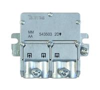 Mini repartidor EasyF 2D 5.2400 MHz 4,3/4 dB Televes (ref. 543503)