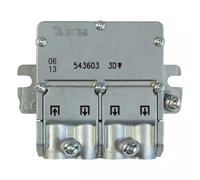 Mini repartidor EasyF 3D Televes 5...2400MHz 8,5/7,5dB. Ref543603