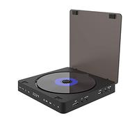 Mini Reproductor de CD Home DVD/VCD HD Video DVD Player Altavoces estéreo HiFi 1080P Reproductor de DVD portátil Multifuncional for proyector de TV