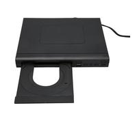 Mini Reproductor de DVD para TV con Mando a Distancia, Incorporado PAL/NTSC/USB 2.0 Interface, DVD R/DVD RW/JPEG/CD R/CD RW Home CD Players con Cable RCA (Enchufe de la UE)