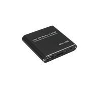 Mini reproductor multimedia USB Full HD 1080p/reproductor de tarjetas SD/MMC (estándar europeo) (negro): Regalo sorpresa de la UE