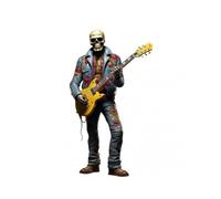 Mini Resin Skeleton Decoration Day of the Dead Rock Band Statue Blue