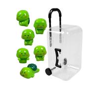Mini Resin Turtles 6Pc With Suitcase - Fairy Garden Figurines Decor