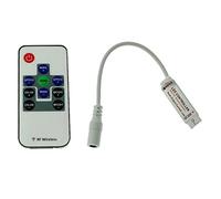 Mini RGB LED RF 10Key Controlador 12...24V 144W 4-Pin; RGB