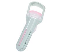 Mini rizador de pestañas, profesional de la belleza clip portable pestañas que se encrespa maquillaje cosmético Herramientas (Color : Green)