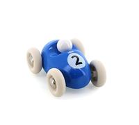 Mini Roadster Azul N°2 Imitación Tráfico Coche de Madera Niños desde 2 Años