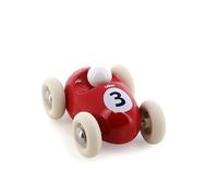 Mini Roadster Rojo N°3 Imitación Tráfico Coche de Madera Niños desde 2 Años