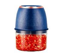 Mini Robot Culinario - Potente motor de 300 ml, recargable por USB, para verduras, puré de jengibre, chiles, cebollas y frutas | Un accesorio fiable para acampar, haciendo más