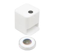 Mini robot de barrido: accesorio para casa de muñecas, decoración en miniatura impresa en 3D, expositor de estante para dormitorio | Estantería junto a la cama para guardería, estudio, decoración de c