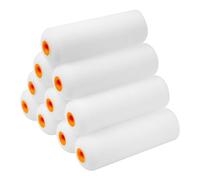 Mini rodillo de pintura - Rodillo de pintura pequeño de 100 mm para pintura de emulsión y pinturas brillantes con rodillo de espuma de alta densidad (paquete de 10)