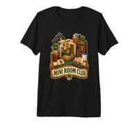 Mini Room Club Miniaturas Casa de Muñecas Diorama Camiseta Premium