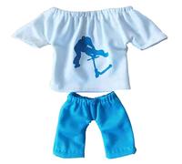 Mini ropa para dedos para, pantalones con punta de los dedos, conjunto de camiseta, diapasón, scooter, patinetas, accesorios, juguetes interactivos, juego para el movimiento, favores de fiesta -