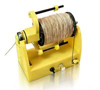 Mini rueda giratoria de lana, rueda giratoria enrolladora de hilo eléctrica, velocidad 800 RPM ajustable, capacidad 2.8 oz (80 G), con interruptor de pie, interfaz tipo C, for torsión