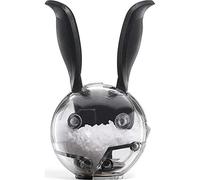 Mini Sal Y Pimienta De Tipo Salero Conejo Negro Pepper Mill Grinder Acrílico Amoladora