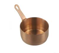 Mini sartén de acero inoxidable para leche, olla pequeña para derretir mantequilla, olla de cocción de alimentos para bebés, sartén para calentar café, gachas de avena, sartén para salsa de carne con