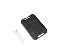 Mini sartén for Parrilla, Tortilla de Hierro Liviana y sartén for Perritos Calientes con Revestimiento Antiadherente for Acampar y Hacer Picnic(Baking Tray)