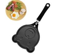 Mini sartén para tortillas, sartén de inducción de 10.62 x 5.31 pulgadas con revestimiento antiadherente, cocina mejorada, utensilios de cocina pequeños de múltiples usos para tortillas saludables