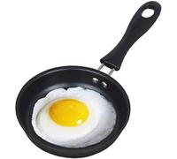 Mini Sartén para un Huevo, 4.7 "12 Cm Mini Sartén para Huevos con Mango Resistente Al Calor Olla Antiadherente, Cocina Portátil para Acampar Sartén Placa de Inducción